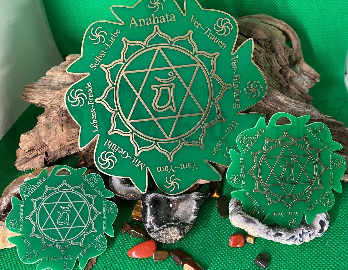 Chakren Wheel – Chakra wählbar – ca. 114 × 114 mm – Galerie