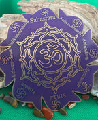 Chakren Wheel – Chakra wählbar – ca. 114 × 114 mm – Galerie