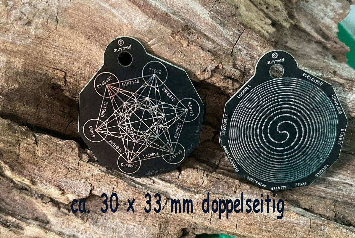 AURYMED Animal Tier Coin Schwarz – Beispiel 2