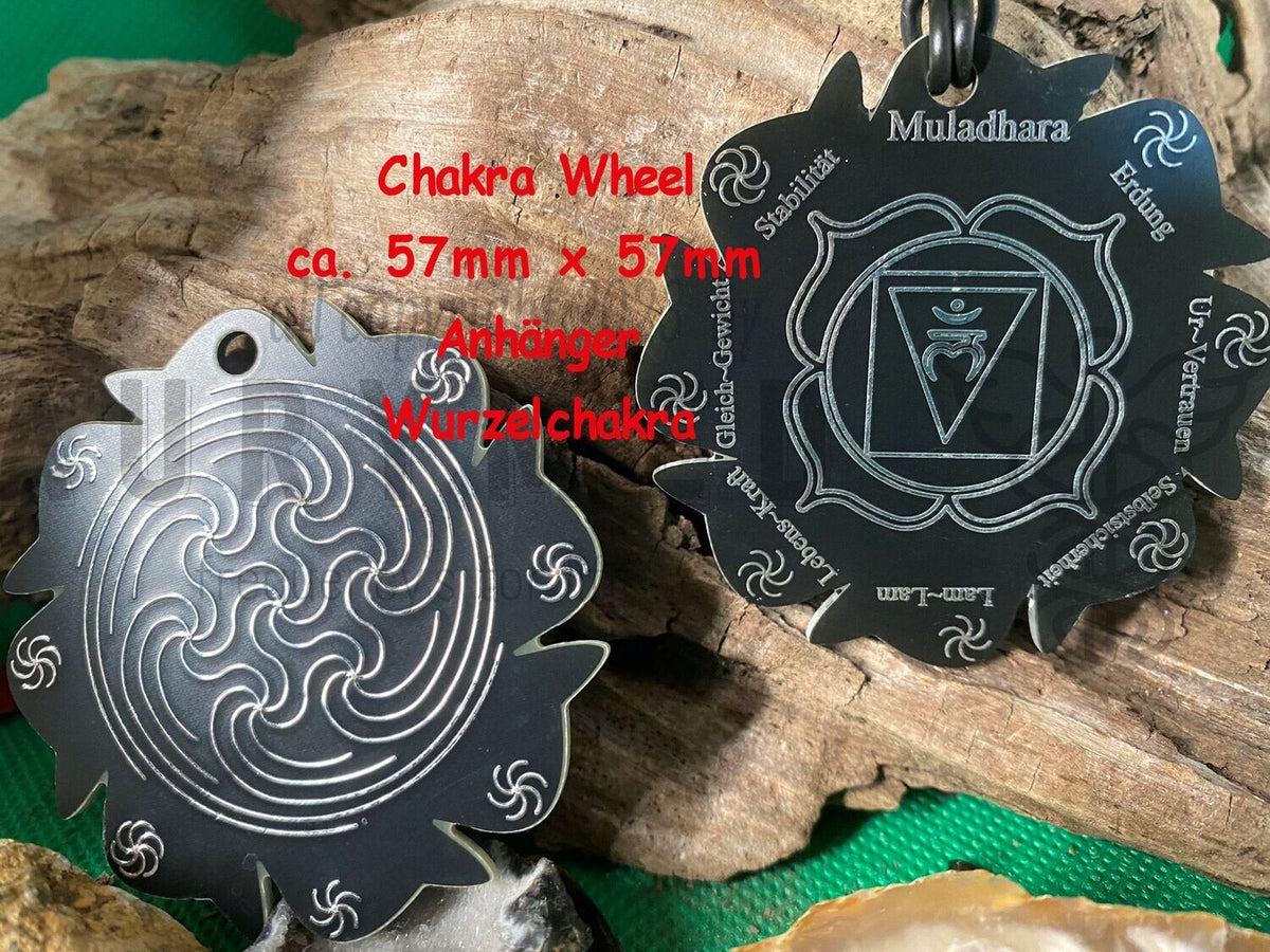 Chakren Wheel Anhänger Komplettset – Produktansicht 1