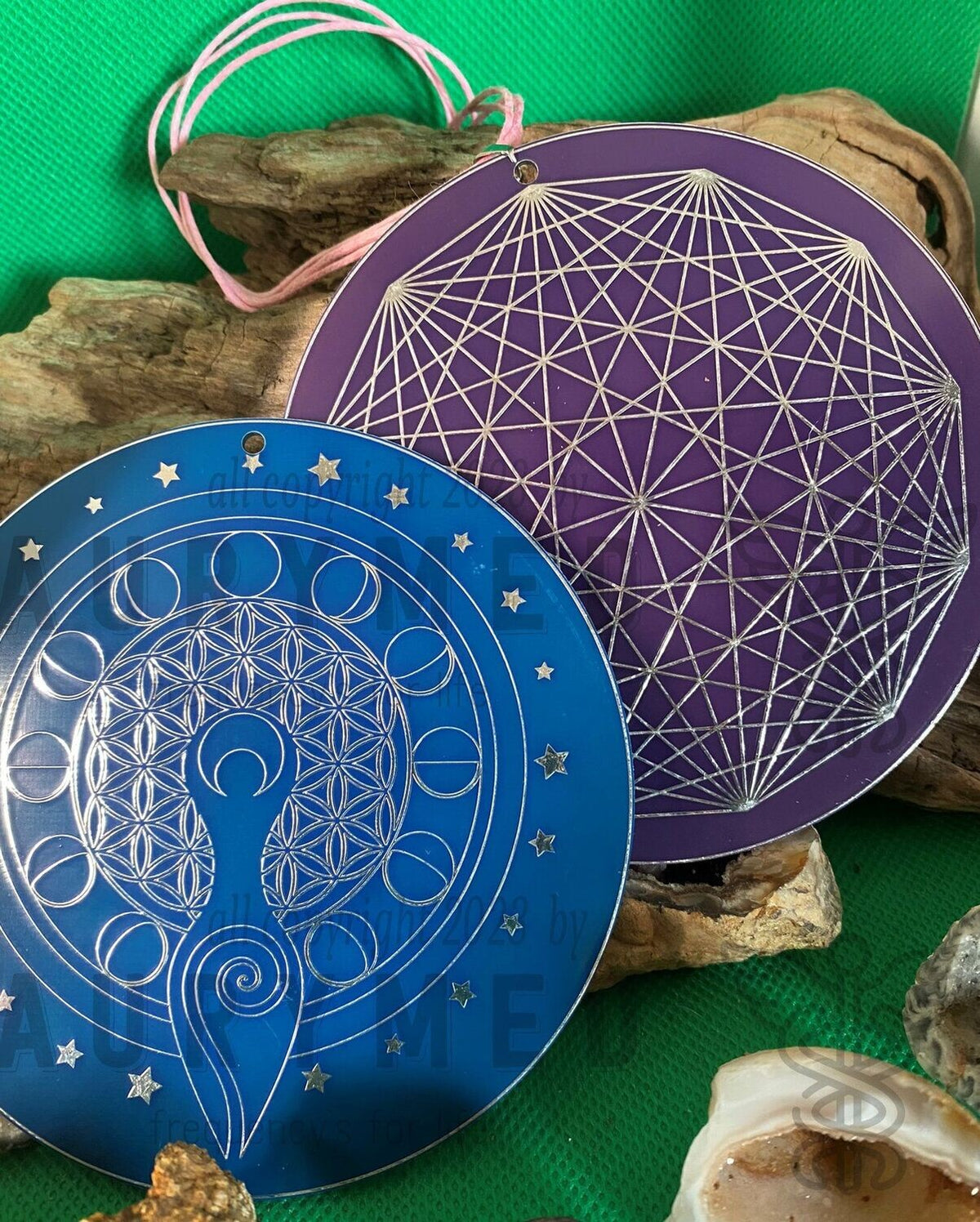 99 mm Disc – Göttinnenmotiv & Dodecagram – 12-Stern – Galerie