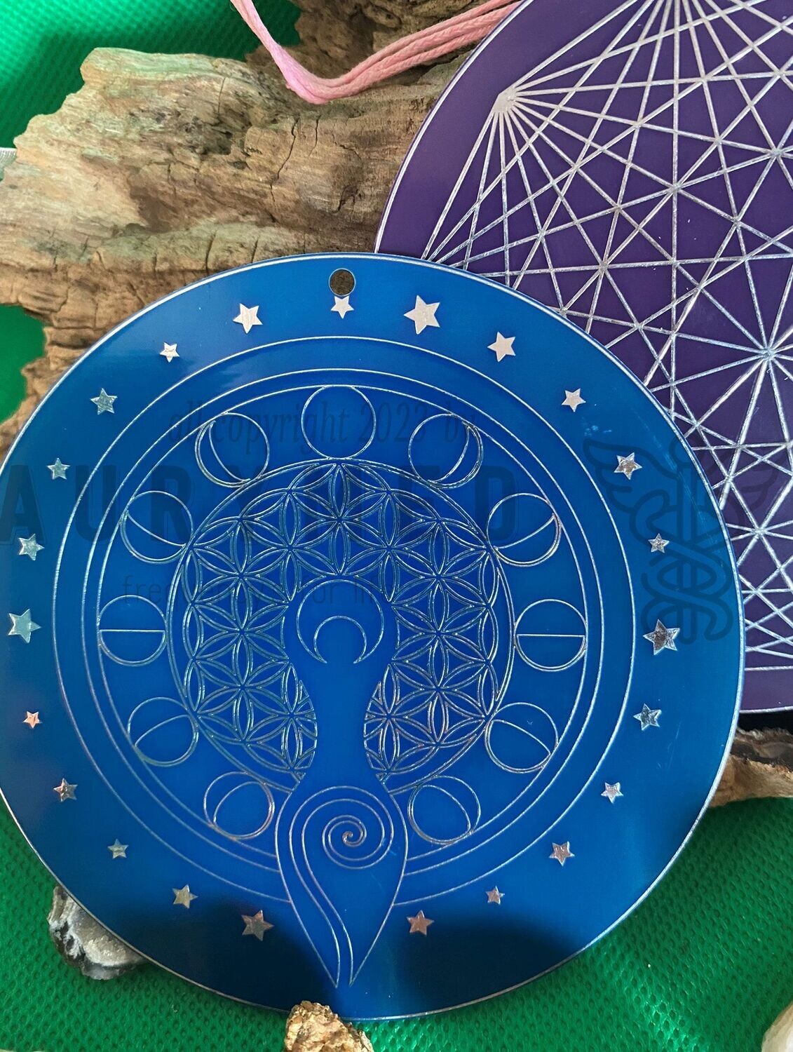 99 mm Disc – Göttinnenmotiv & Dodecagram – 12-Stern – Galerie