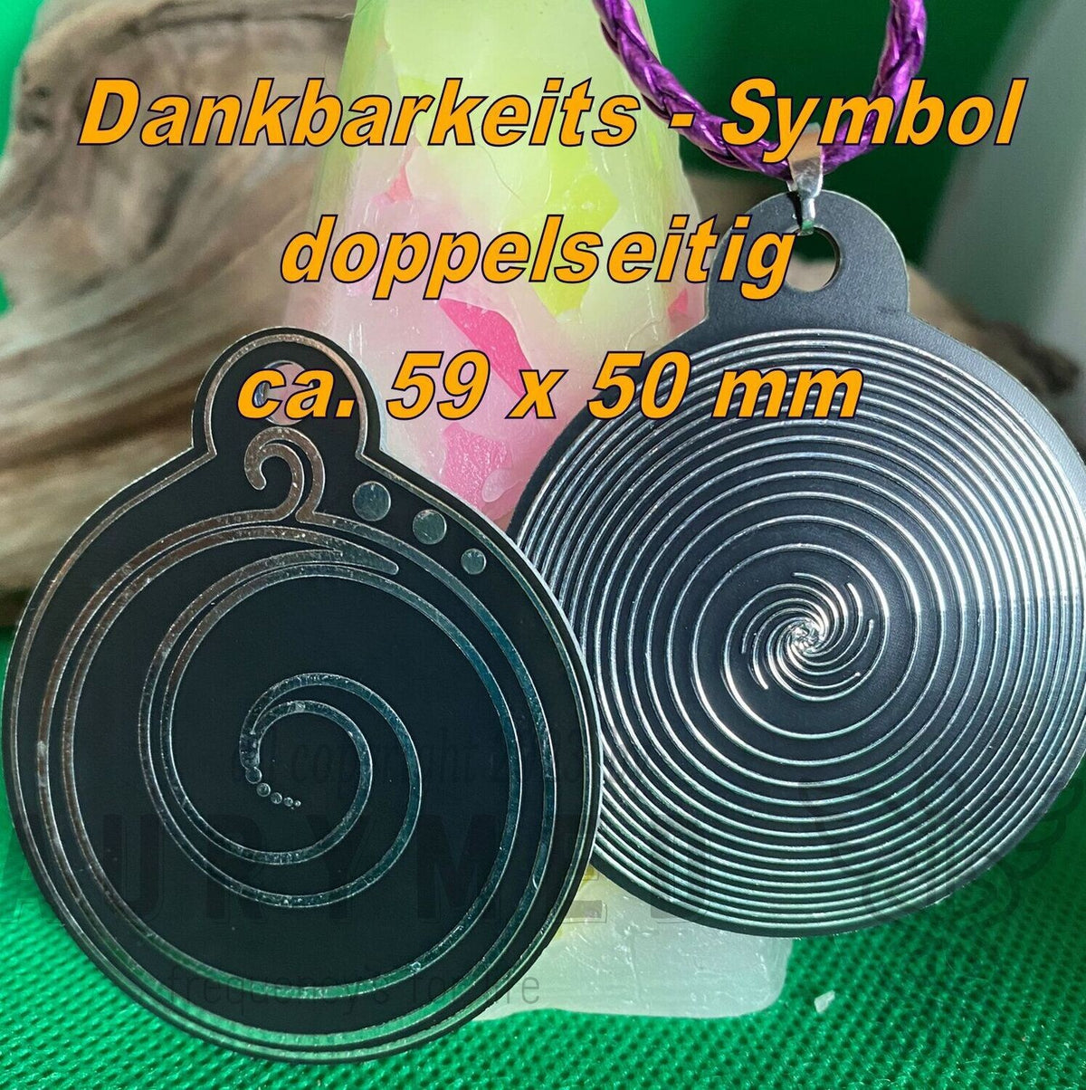 Dankbarkeits Symbol Anhänger – Produktansicht 1