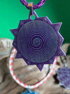 Tetrahedron Anhänger. ca 33x37 mm – Produktansicht 3