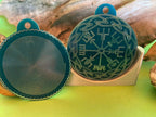 Amulett doppelseitig Vegvisir ca. 55 x50 mm – Produktansicht 1