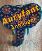 Krafttier Anhänger Elefant – Produktansicht 1
