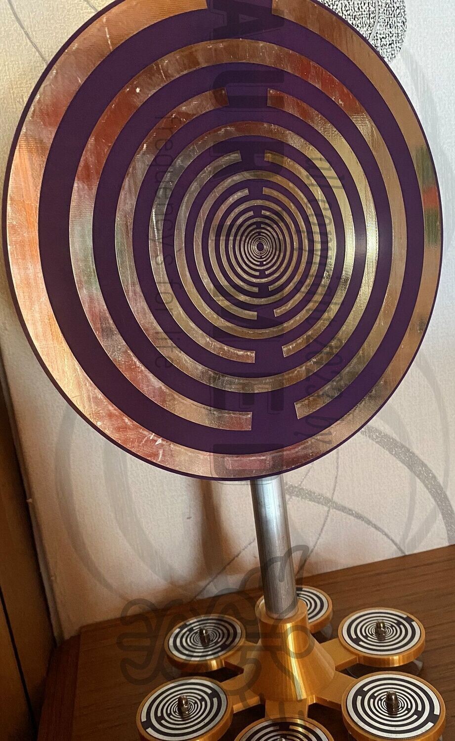 240 mm AURYMED MWA to Go – Lakhovsky MWO – Farbe wählbar – mit 3D-Druck-Resonanzständer – Galerie