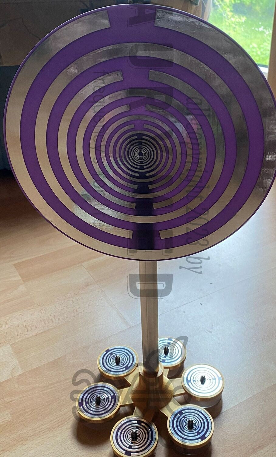 240 mm AURYMED MWA to Go – Lakhovsky MWO – Farbe wählbar – mit 3D-Druck-Resonanzständer – Galerie