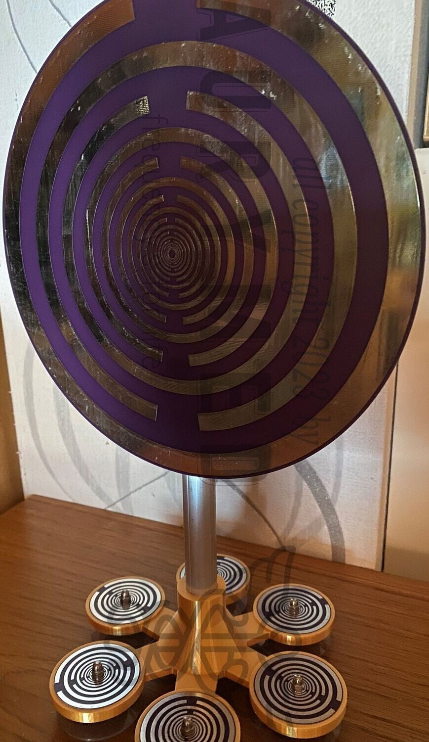 240 mm AURYMED MWA to Go – Lakhovsky MWO – Farbe wählbar – mit 3D-Druck-Resonanzständer – Galerie