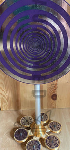 240 mm AURYMED MWA to Go – Lakhovsky MWO – Farbe wählbar – mit 3D-Druck-Resonanzständer – Galerie