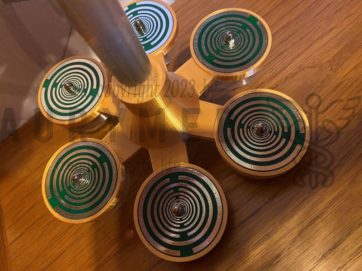 240 mm AURYMED MWA to Go – Lakhovsky MWO – Farbe wählbar – mit 3D-Druck-Resonanzständer – Galerie