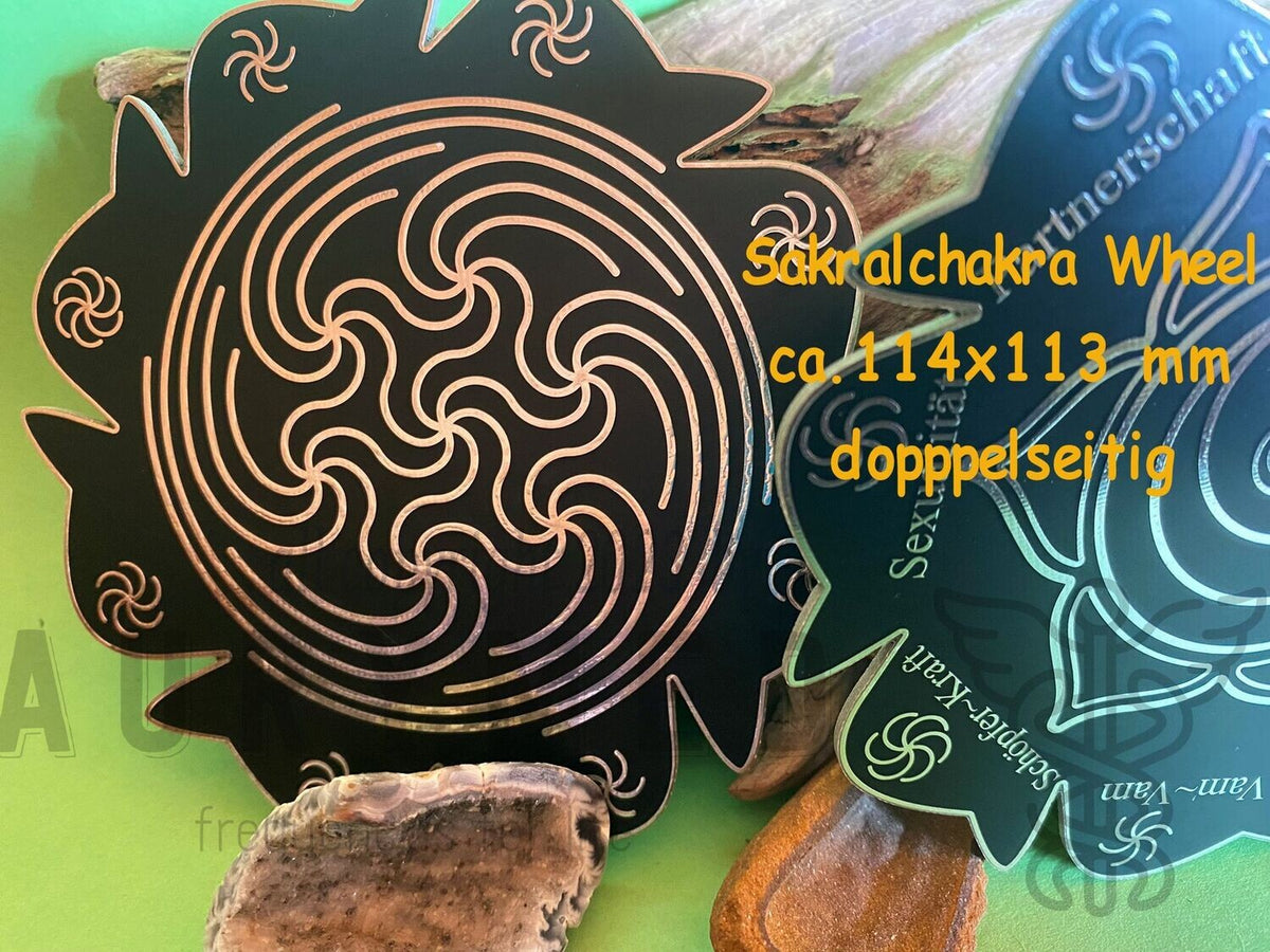 Chakren Wheel – Chakra wählbar – ca. 114 × 114 mm – Galerie