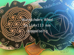 Chakren Wheel – Chakra wählbar – ca. 114 × 114 mm – Galerie
