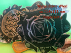 Chakren Wheel – Chakra wählbar – ca. 114 × 114 mm – Galerie