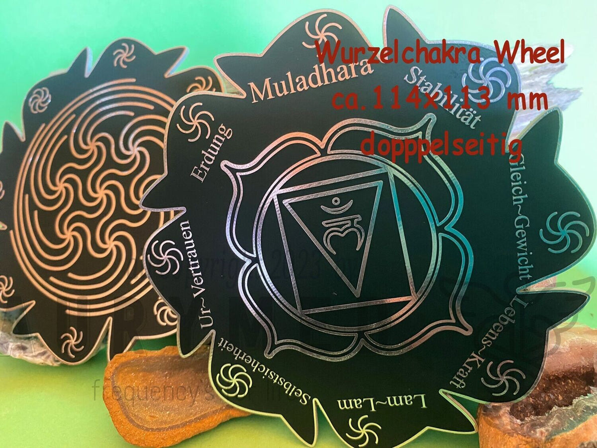 Chakren Wheel – Chakra wählbar – ca. 114 × 114 mm – Galerie