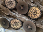 30 mm Discs – Bifilar-Spule & Vector Equilibrium – Sparset