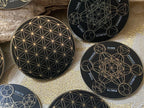30 mm Discs – Blume des Lebens & Metatron – Sparset