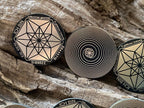 30 mm Discs – Bifilar-Spule & Vector Equilibrium – Sparset