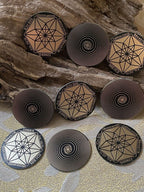 30 mm Discs – Bifilar-Spule & Vector Equilibrium – Sparset