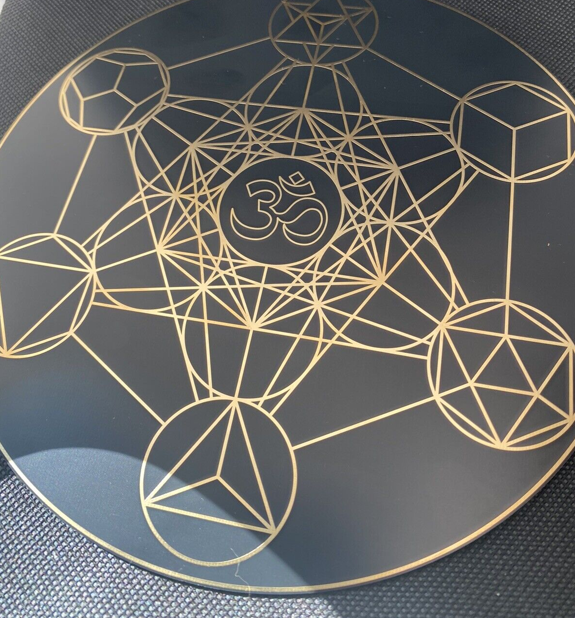 AURYMED Raumobjekt – Metatron & Lakhovsky – Gold – Produktansicht 9
