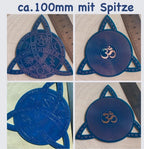 100 mm Disc – Bifilar / Fermat – zinnlegiert / blau – Produktansicht 1