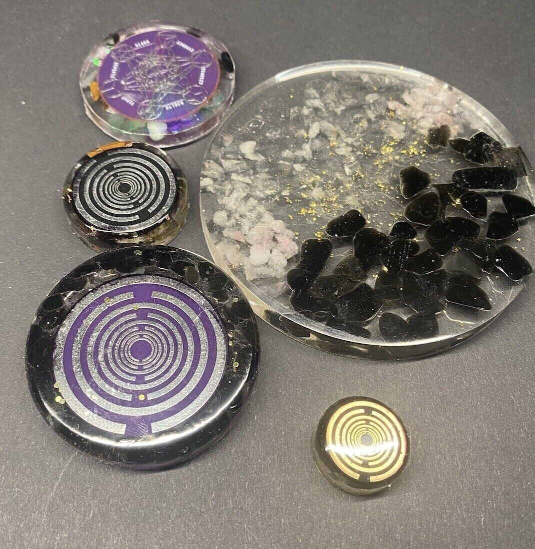 50 mm VibraNex UFO – silk golden, Oberflächenplatte zinnlegiert – Produktansicht 1