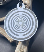 Talisman Aluminium im Lakhovsky MWOnring Design Style – Produktansicht 1