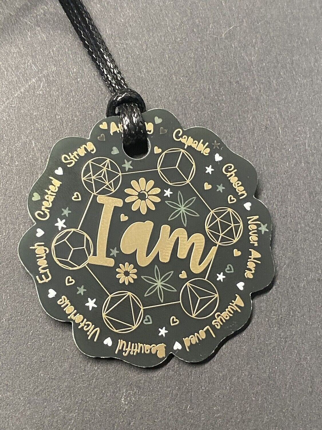 Talisman Käfer black ca, 46x46 mm – Produktansicht 1