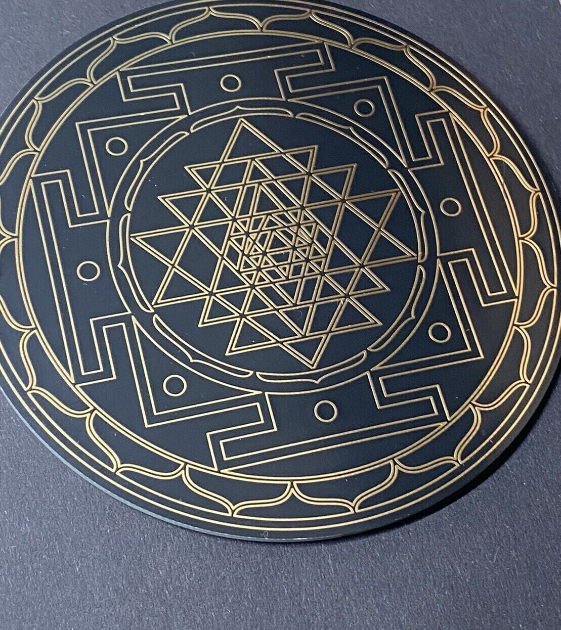 94 mm Discs – Lakhovsky MWO & Sri Yantra – Farbe, Legierung und Stückzahl wählbar – Galerie