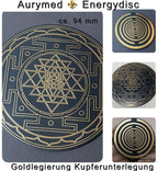 94 mm Discs – Lakhovsky MWO & Sri Yantra – Farbe, Legierung und Stückzahl wählbar – Galerie