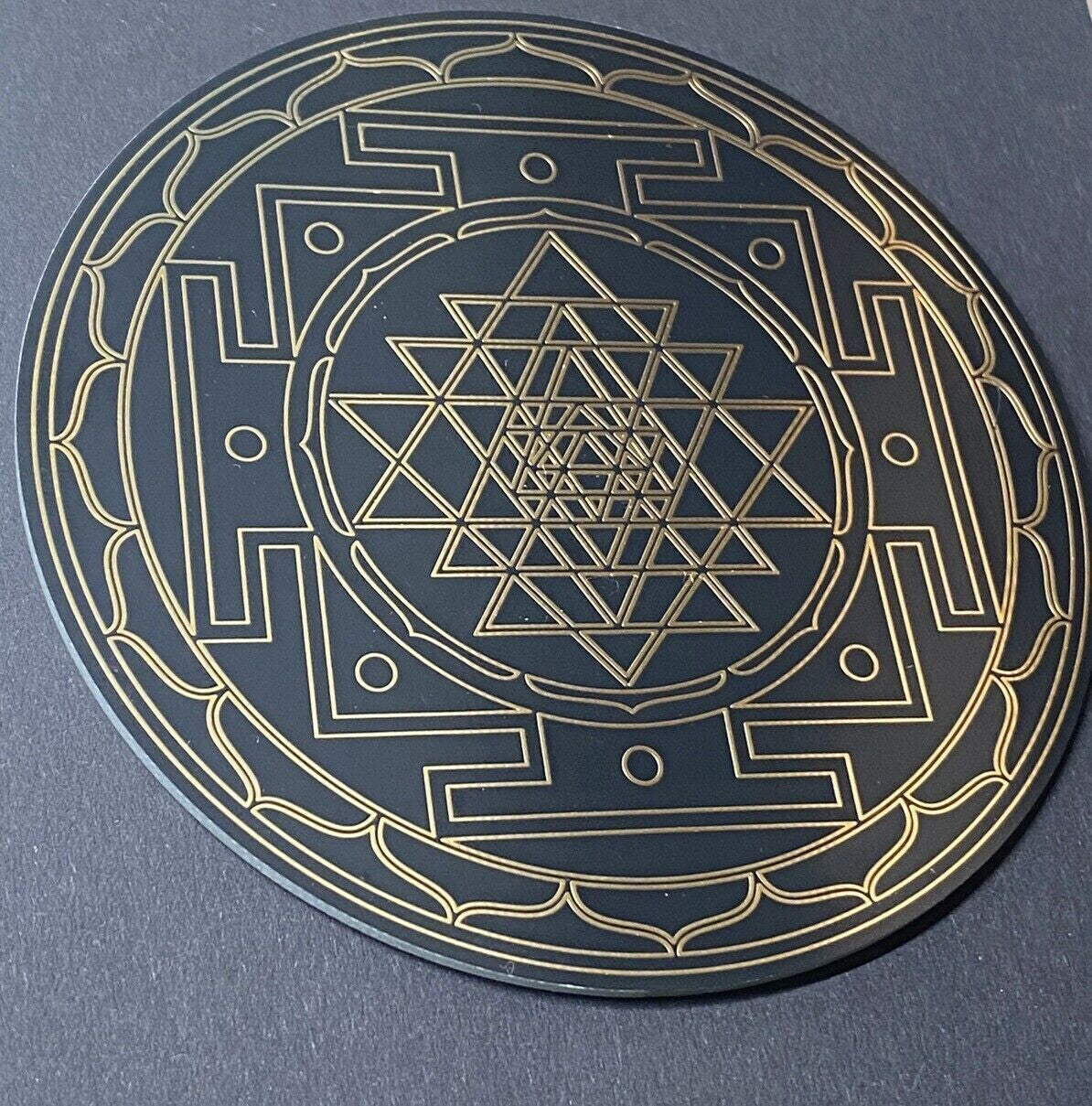94 mm Discs – Lakhovsky MWO & Sri Yantra – Farbe, Legierung und Stückzahl wählbar – Galerie