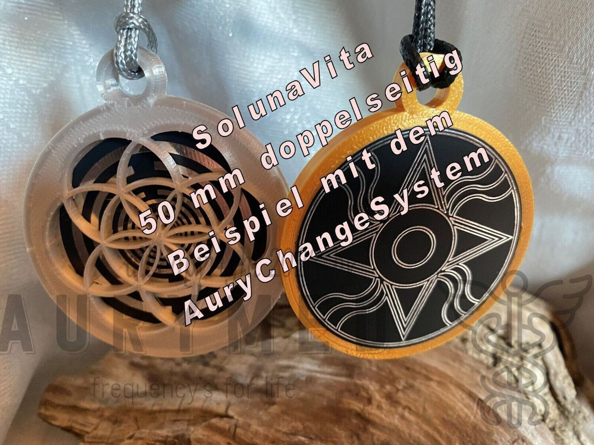 50 mm Discs – Shamash & Lakhovsky MWO – 2er-Set – Nachtschwarz – Bild 3