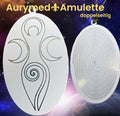 Amulett – Disc – Dreifaltigkeits – – Bifilar / Fermat – zinnlegiert / weiß – Produktansicht 1
