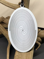 Amulett – Disc – Dreifaltigkeits – – Bifilar / Fermat – zinnlegiert / weiß – Produktansicht 1