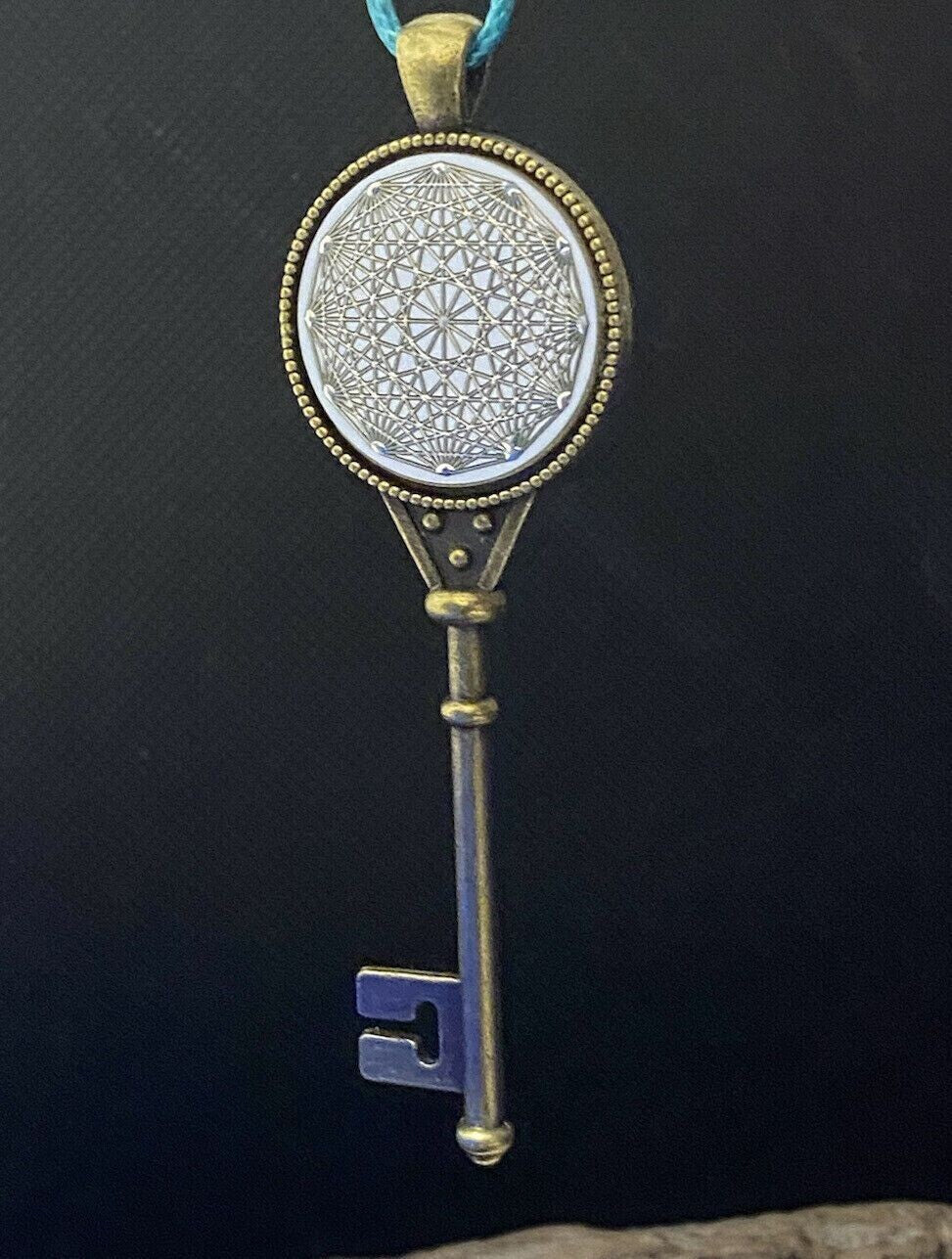 Amulett – Dodecagram – 25 mm / zinnlegiert – Produktansicht 1