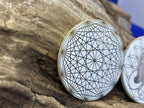 32 mm Discs – Dodecagram & Blume des Lebens – 8er-Set – Ultraweiß – Bild 7