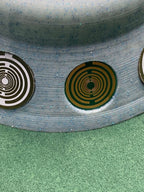 69 mm VibraNex Brunnen – Limited Glitzer Edition, Oberflächenplatte zinnlegiert, Füllung Rosenquarz – Produktansicht 1