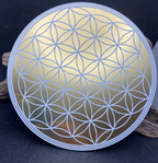 147 mm Disc – Blume des Lebens & Baum der Chakren – goldlegiert – Galerie