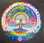 147 mm Disc – Blume des Lebens & Baum der Chakren – goldlegiert – Galerie