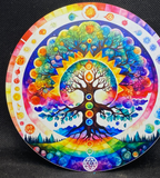 147 mm Disc – Blume des Lebens & Baum der Chakren – goldlegiert – Galerie