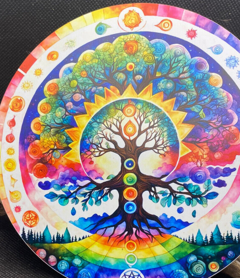 147 mm Disc – Blume des Lebens & Baum der Chakren – goldlegiert – Galerie