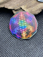 28 mm Discs – Metatron & Blume des Lebens – Stückzahl wählbar