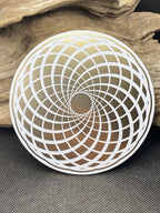 105 mm Disc – Blume des Lebens, Torus & Lotus – goldlegiert – Galerie