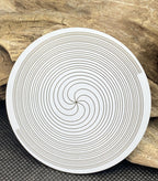 67 mm Disc – Bifilar / Fermat + Blume des Lebens + Lotus – goldlegiert – Produktansicht 1