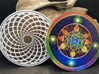 105 mm Disc – Blume des Lebens, Torus & Lotus – goldlegiert – Galerie