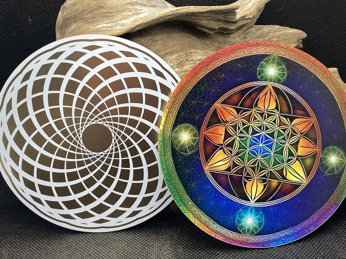 105 mm Disc – Blume des Lebens, Torus & Lotus – goldlegiert – Galerie
