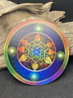 105 mm Disc – Blume des Lebens, Torus & Lotus – goldlegiert – Galerie