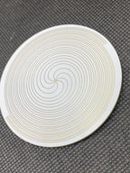 67 mm Disc – Bifilar / Fermat + Blume des Lebens + Lotus – goldlegiert – Produktansicht 1