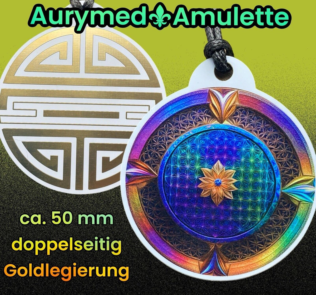 Amulett Shou Flower Power – Produktansicht 1