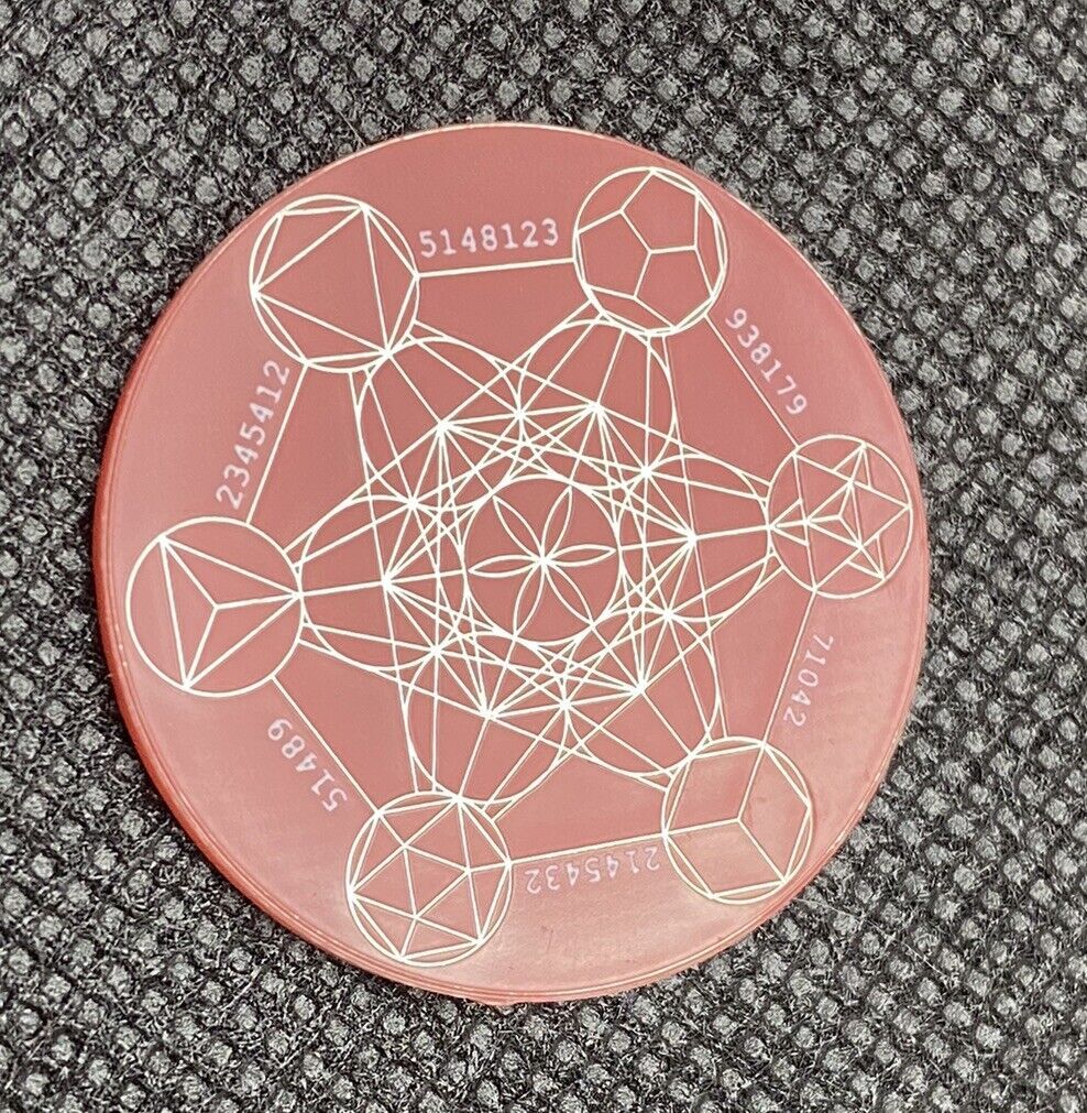 30 mm Discs – Blume des Lebens & Metatron – Sparset